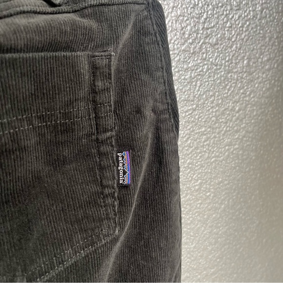 Patagonia Organic Cotton Corduroy Skirt Rockwall Dark Gray Women’s Size 8 - Picture 4 of 5